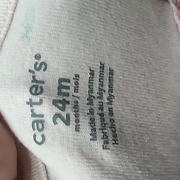 Carter's Onesie Beach themed in pink girls 24 months - Picture 4 of 5